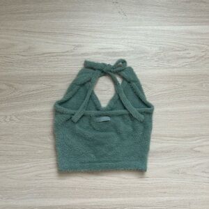 Gymshark sage halter neck top
